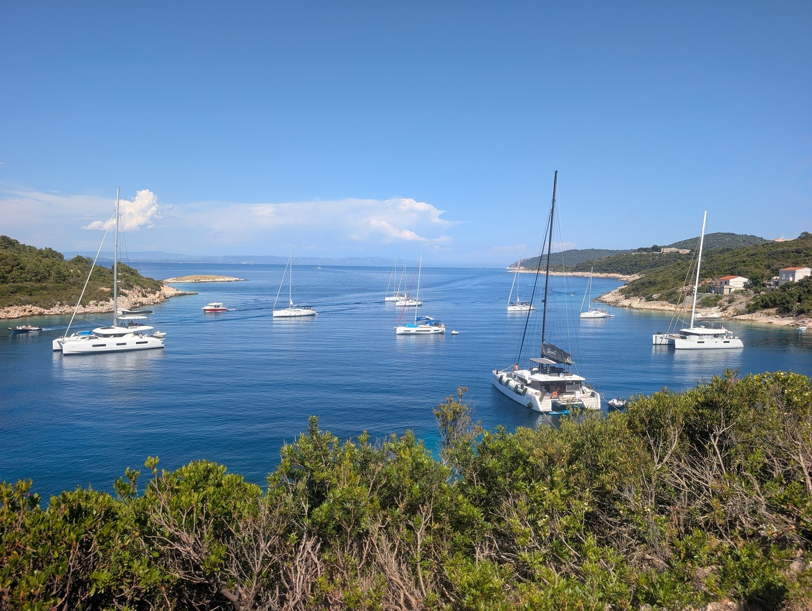 Vis anchorage — Croatia sailing charter