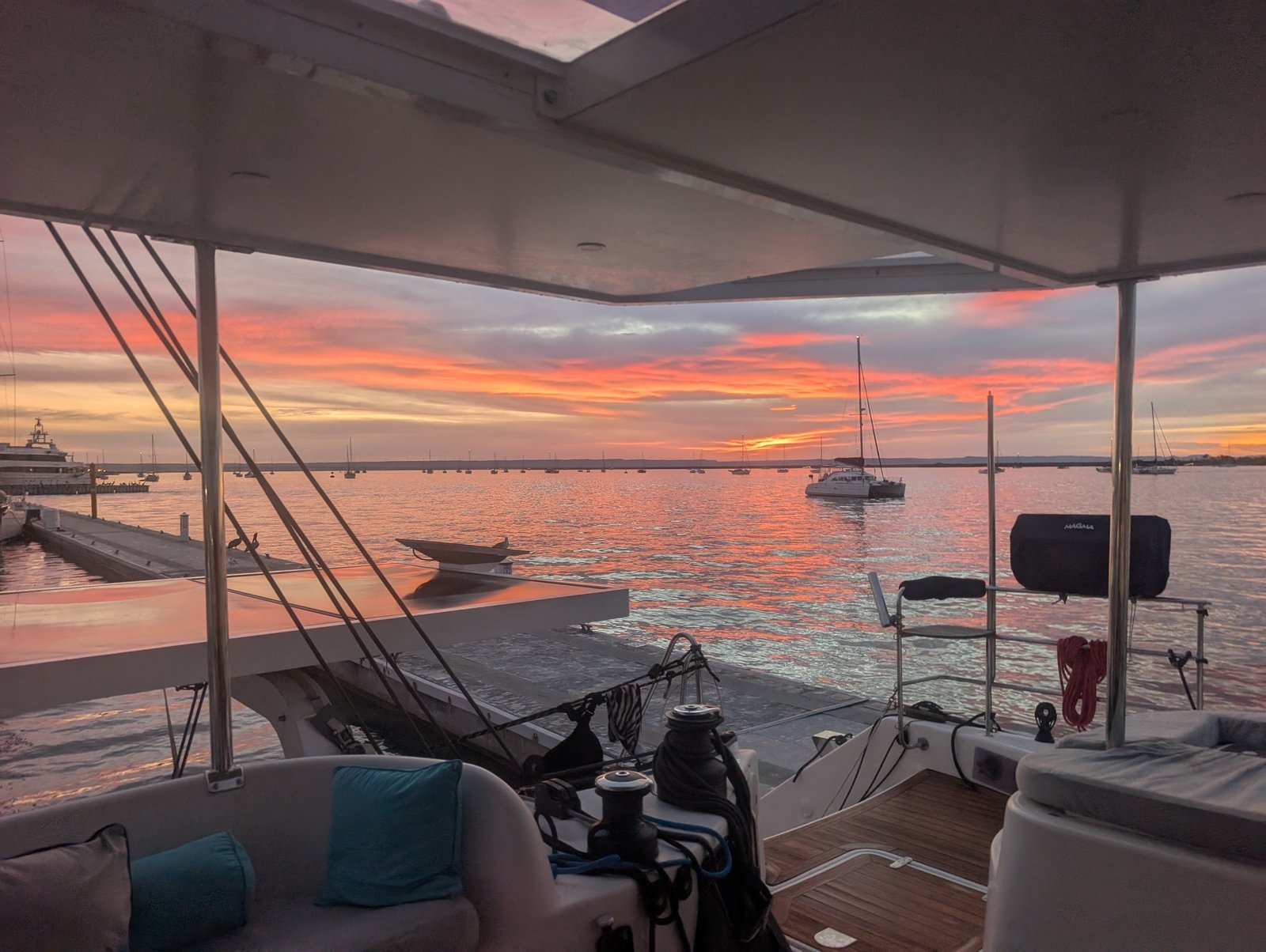 Sunset in La Paz, Sea of Cortez