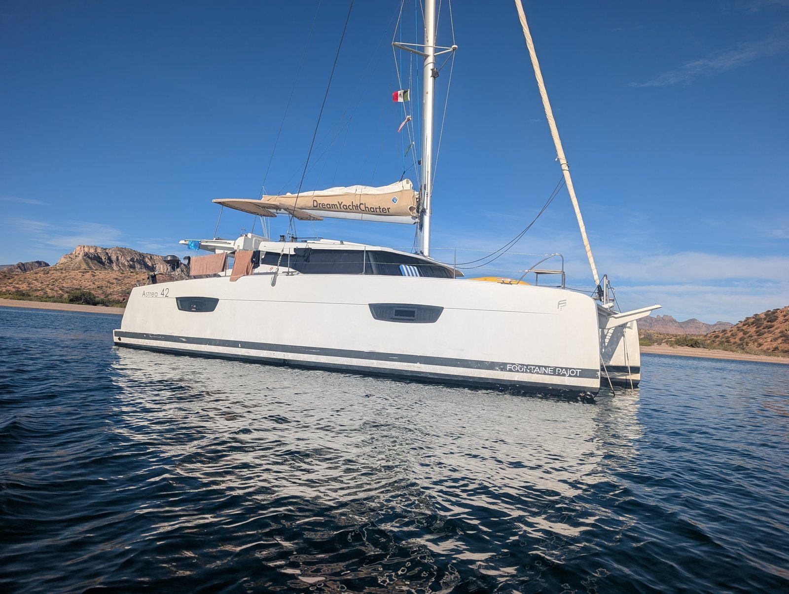 Catamaran sailing certification course with Captain Mike